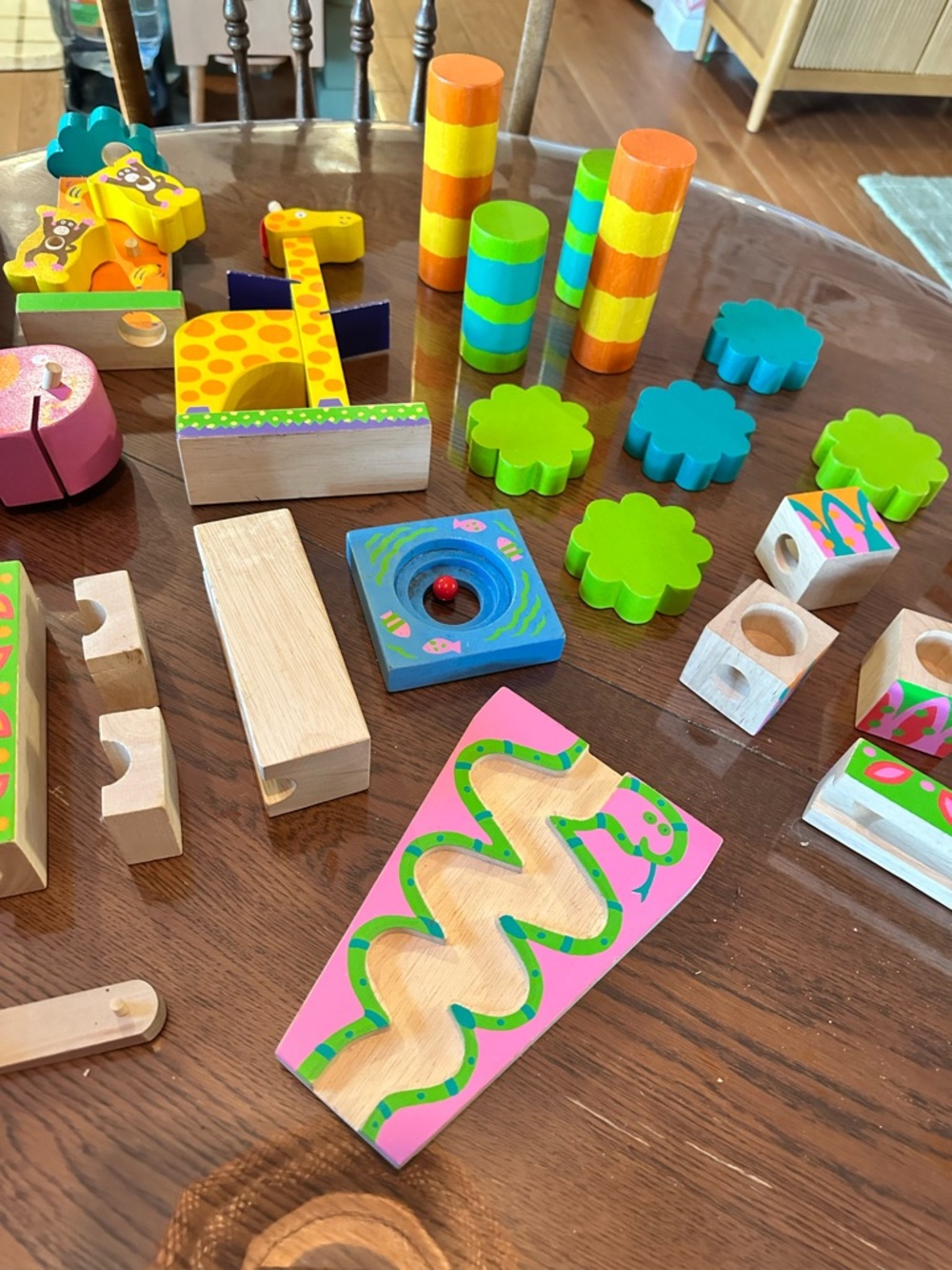 Alex toys wooden jungle Marble Run Toy - make your own run! - Picture 11 of 13